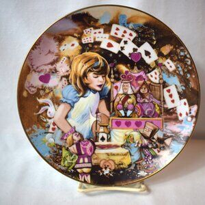 Royal Cornwall Who Stole The Tarts? Alice In Wonderland Collecror Plate #1358